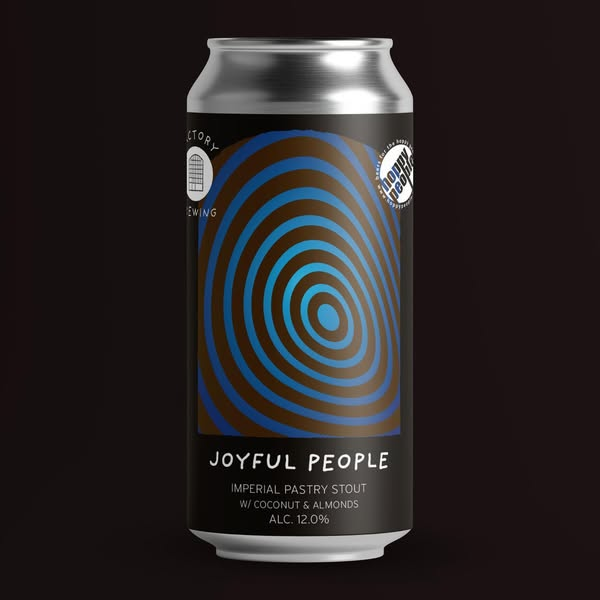 Joyful People (Coconut & Almonds) - Factory Brewing Stout - Imperial / Double Pastry 440ml - 1