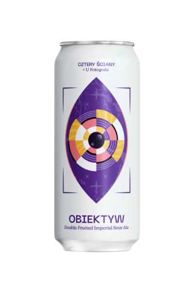 Obiektyw - Browar Cztery Ściany Sour - Fruited 500ml - 1