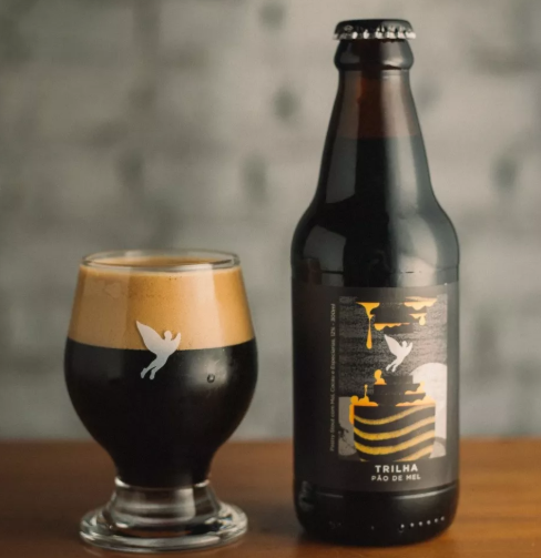 Pāo de Mel - Trilha Cervejaria Stout - Imperial / Double Pastry 300ml - 1