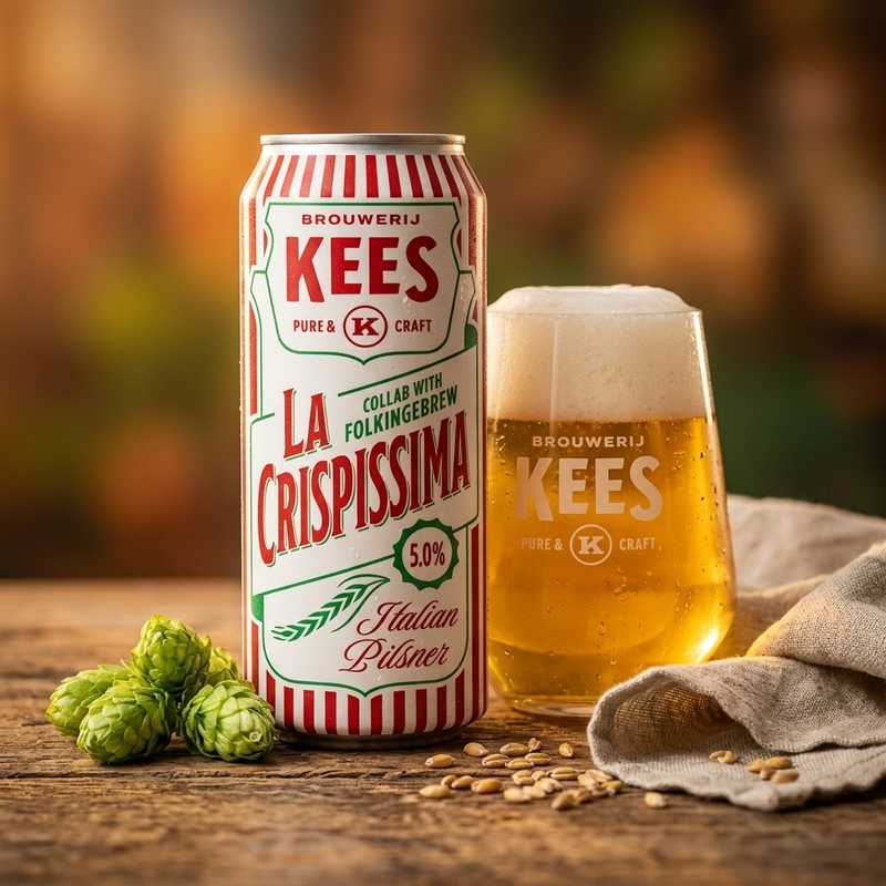La Crispissima - Brouwerij Kees Pilsner - Italian 440ml - 2