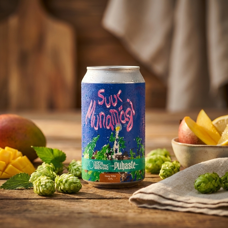 Suur Munamägi - Sofia Electric Brewing IPA - Triple New England / Hazy 330ml - 2