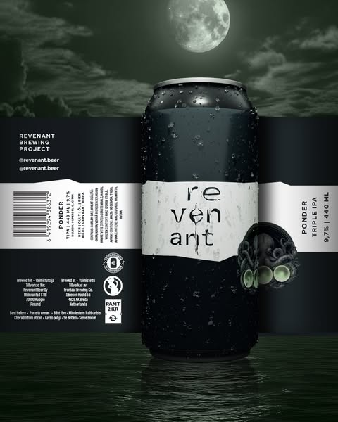 Ponder - Revenant Brewing Project IPA - Triple New England / Hazy 440ml - 1