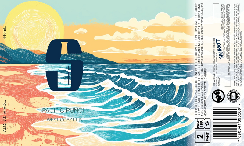 Pacific Punch - Salikatt IPA - American 440ml - 1