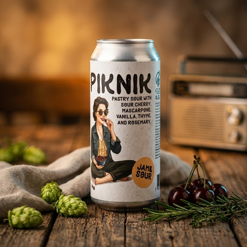 Piknik - Clef Brewery Sour - Smoothie / Pastry 500ml - 2