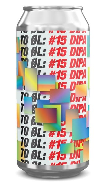 #15 DIPA - To Øl IPA - Imperial / Double New England / Hazy 440ml - 1