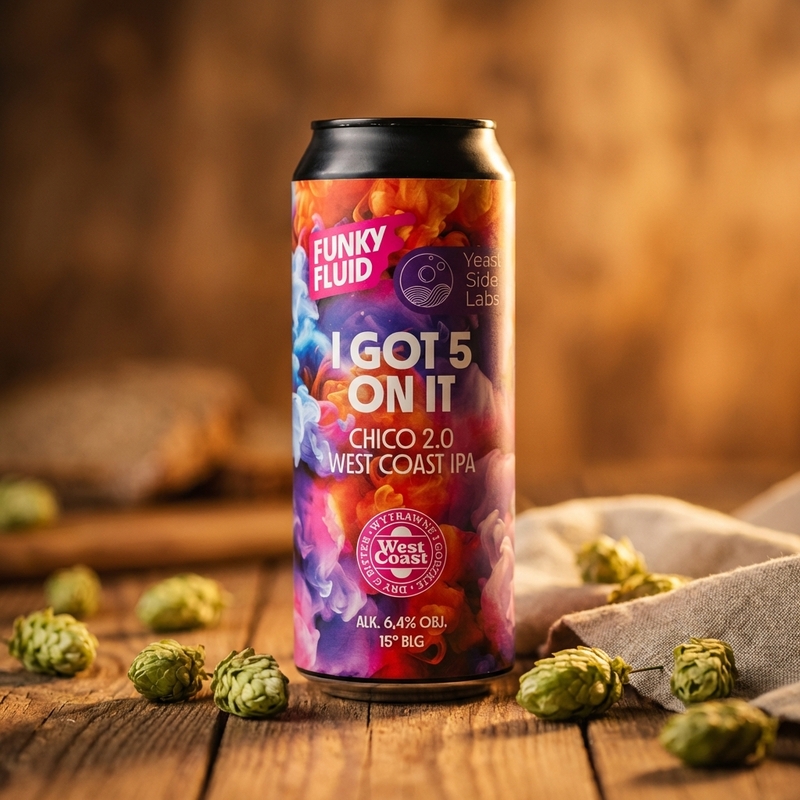 I Got 5 On It - Funky Fluid IPA - American 500ml - 2