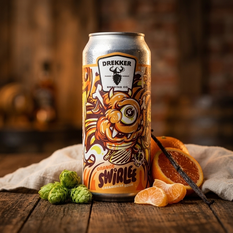 Swirlee - Orange Creamsicle - Drekker Brewing Company Sour - Fruited 473ml - 1