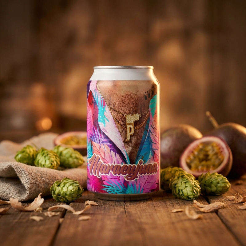 Maracujuana - Pistolen Paultje IPA - Milkshake 330ml - 2
