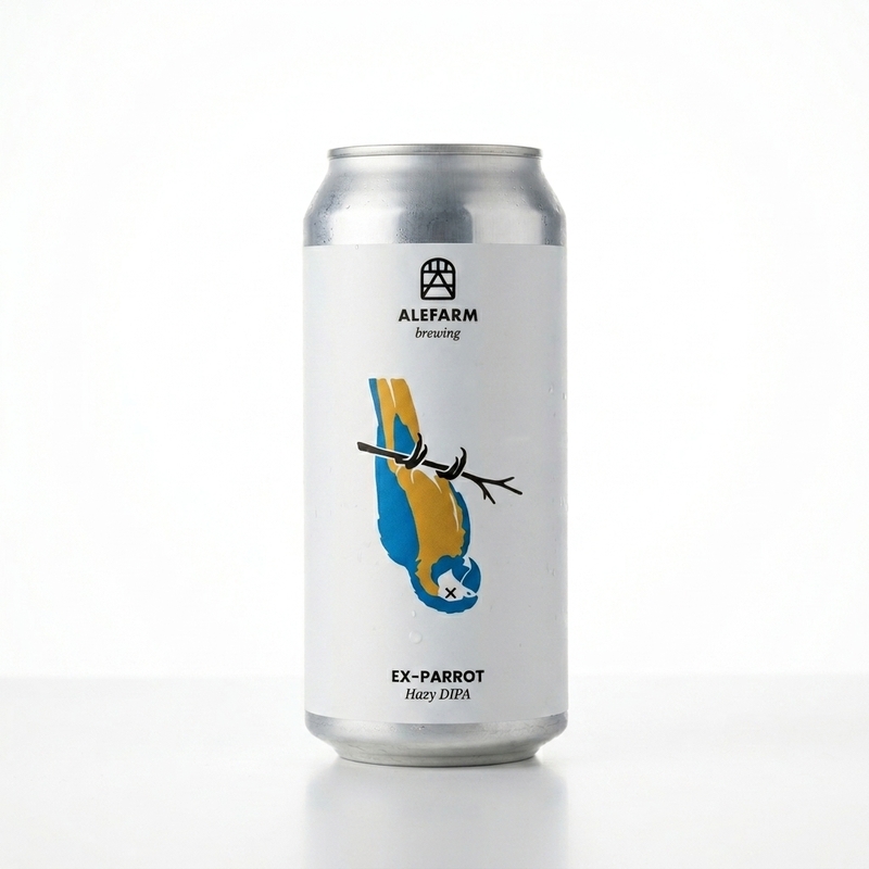 Ex-Parrot - Alefarm Brewing IPA - Imperial / Double New England / Hazy 440ml - 2