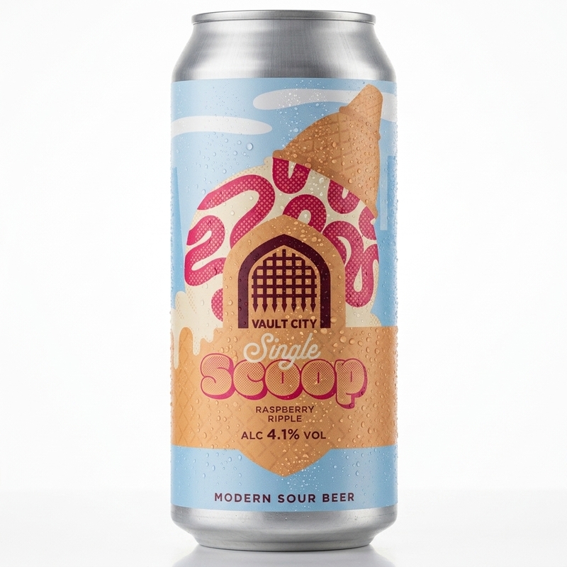 Raspberry Ripple - Vault City Brewing Sour - Fruited 440ml - 2