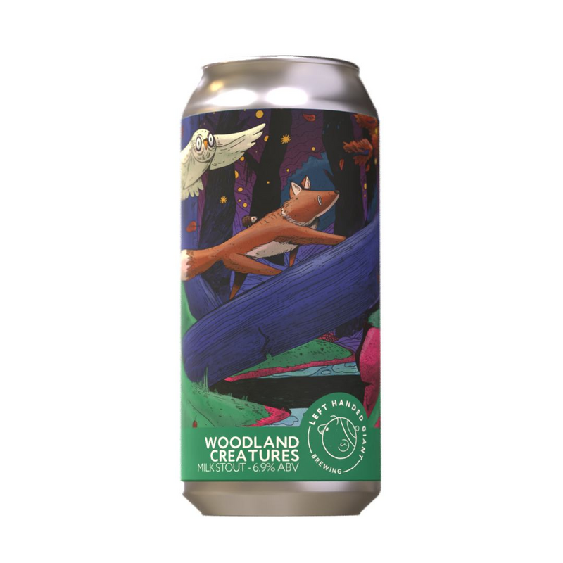 Woodland Creatures - Left Handed Giant Stout - Milk / Sweet 440ml - 1