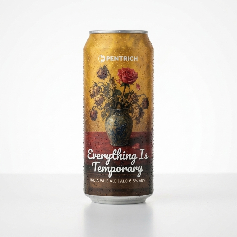 Everything In Temporary - Pentrich Brewing Co. IPA - New England / Hazy 440ml - 2