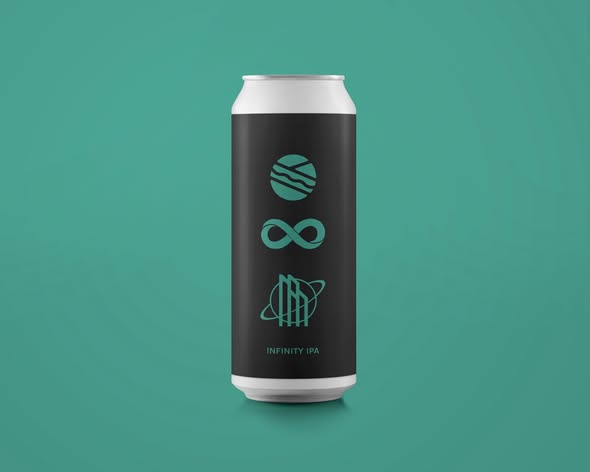 Infinity IPA (Make Make Collab) - Pomona Island Brew Co. IPA - New England / Hazy 440ml - 1