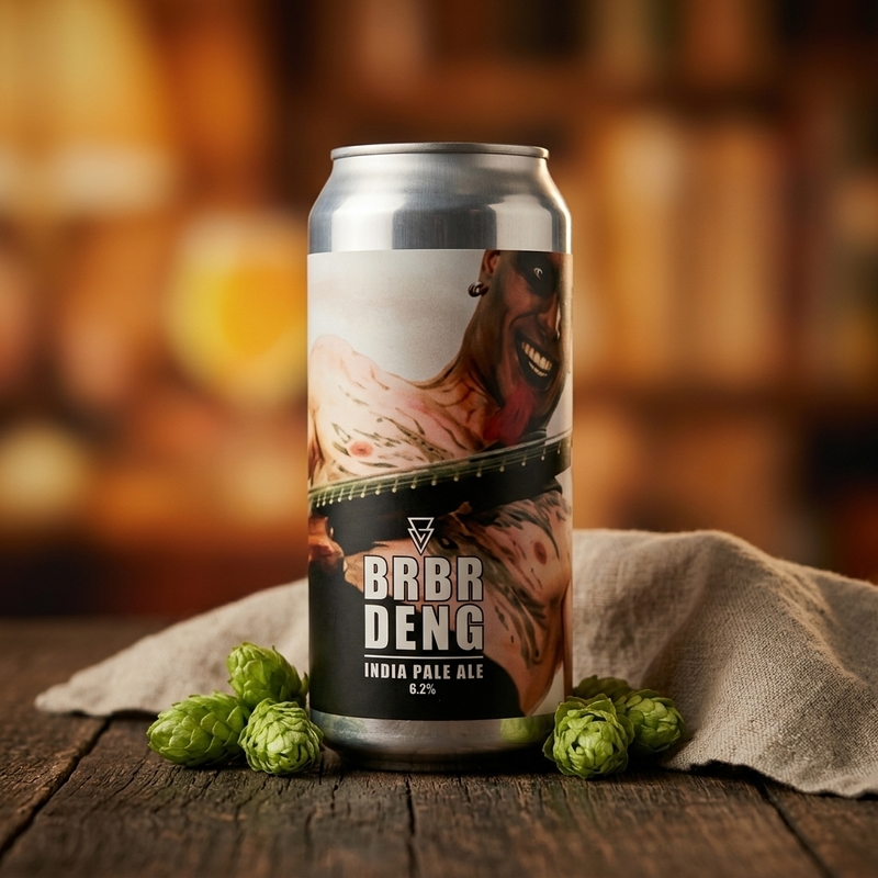 Brbr. Deng. - Azvex Brewing Company IPA - New England / Hazy 440ml - 1