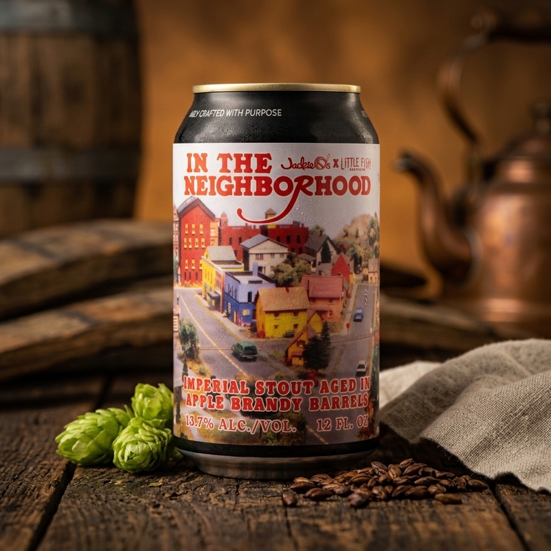 In the Neighborhood / Little Fish - Jackie O’s Brewery Stout - Imperial / Double 355ml - 1