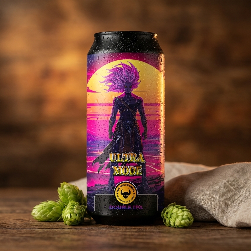 Ultra Mode - Game Over Brewing Co. IPA - Imperial / Double 440ml - 2
