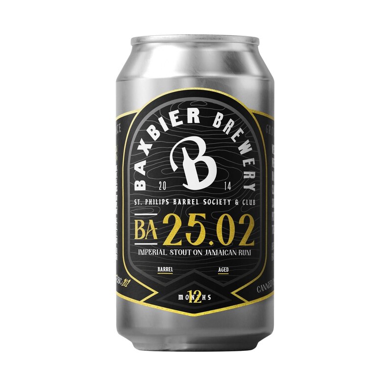 25.02 BA Imperial Stout - Baxbier Stout - Imperial / Double 330ml - 1