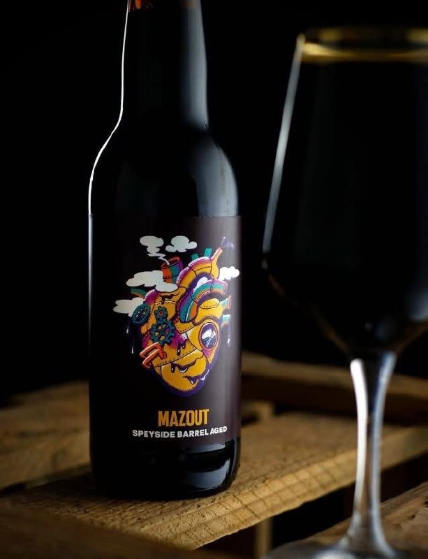 Mazout - RIS Whisky Speyside - Hoppy Road Stout - Russian Imperial 330ml - 1