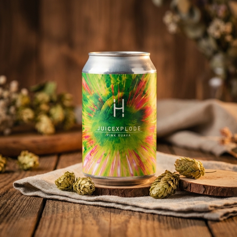 Juicexplode: Pink Guava - Hopalaa Sour - Fruited 440ml - 1