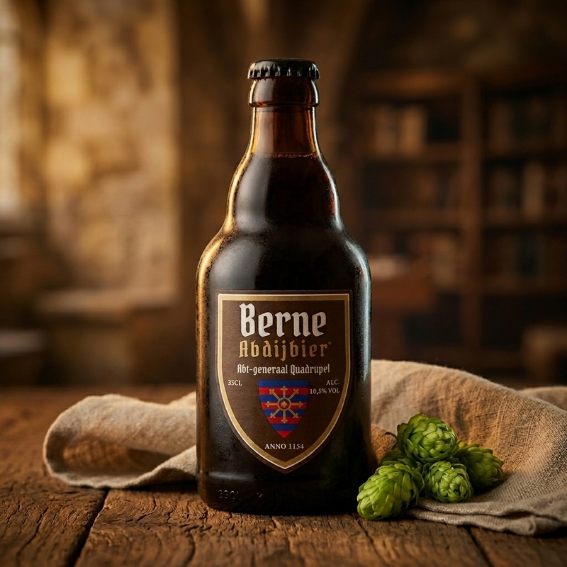Abt-generaal Quadrupel - Berne Abdijbier Belgian Quadrupel 330ml - 1