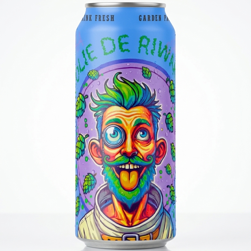 Folie Di Riwaka - BreWskey IPA - New England / Hazy 473ml - 2