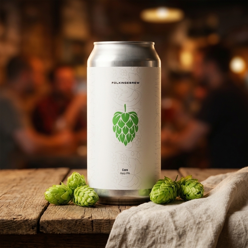 Core - Folkingebrew IPA - New England / Hazy 440ml - 2