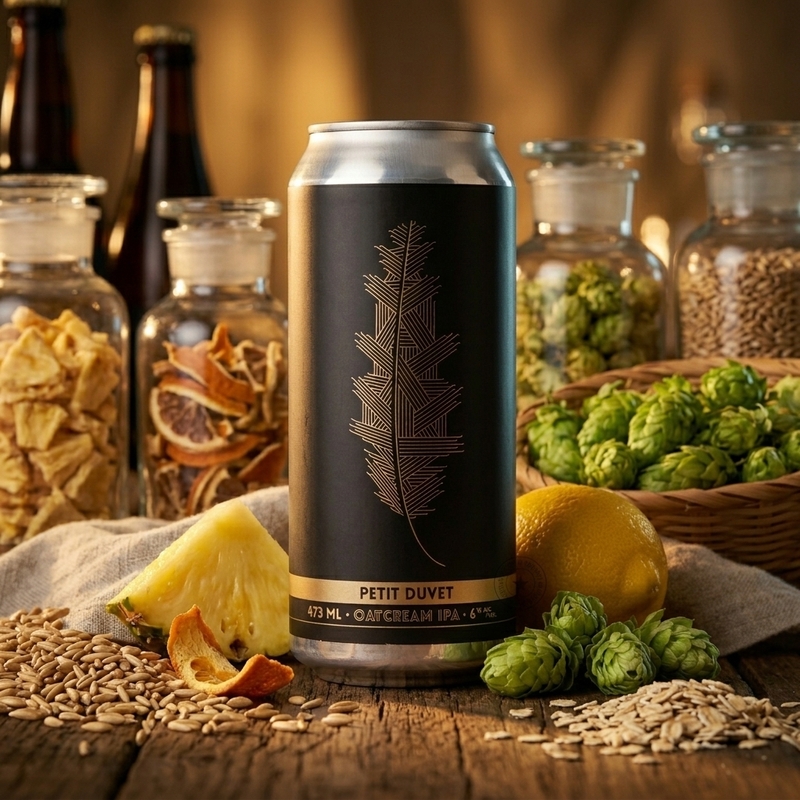 Petit Duvet - Emporium Brewing IPA - New England / Hazy 473ml - 1