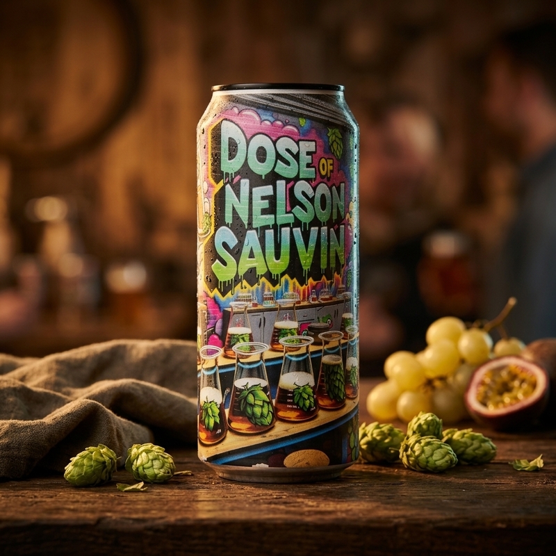 Dose of Nelson Sauvin - DankHouse Brewing Company IPA - New England / Hazy 473ml - 1