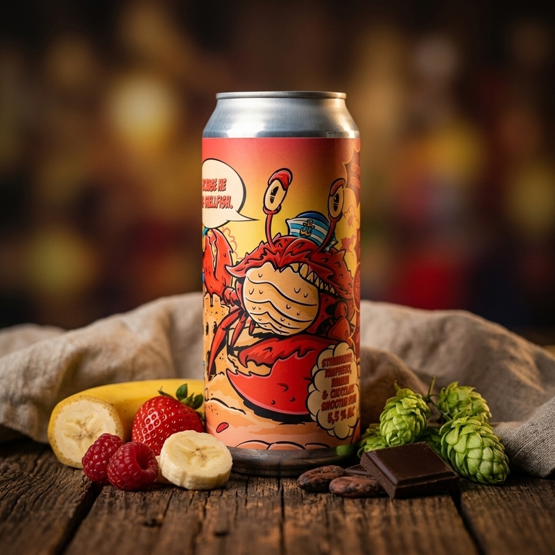 Because He Was Shellfish - Pulfer Brewery Sour - Smoothie / Pastry 500ml - 1