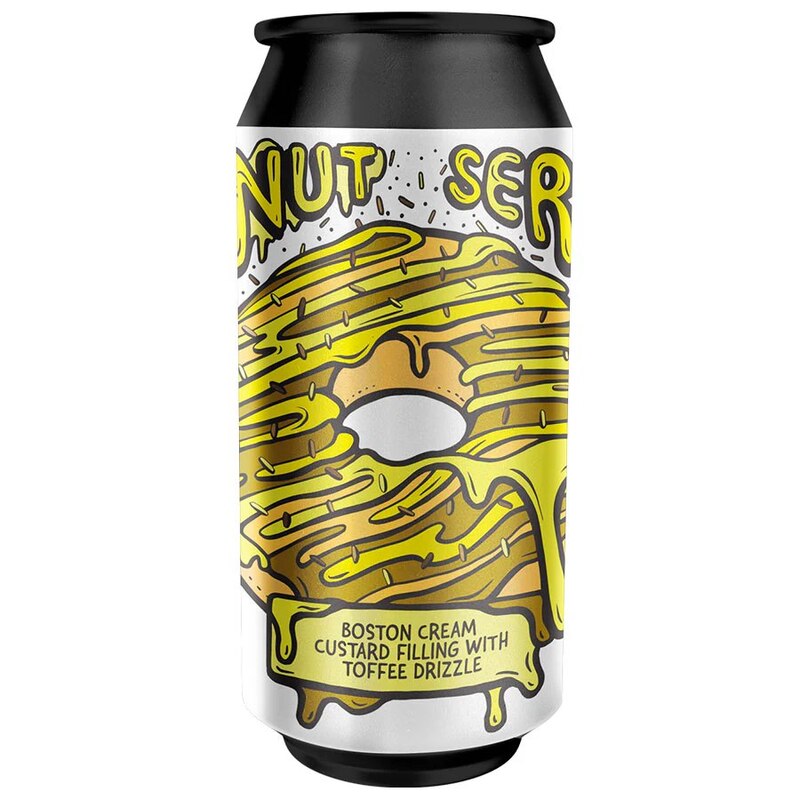 Donut Series 6: Boston Cream - Amundsen Brewery Stout - Imperial / Double Pastry 440ml - 1