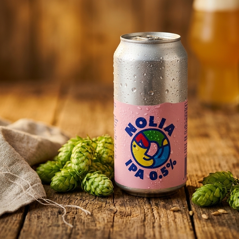 Nolia - Beak Non-Alcoholic Beer - IPA 440ml - 2