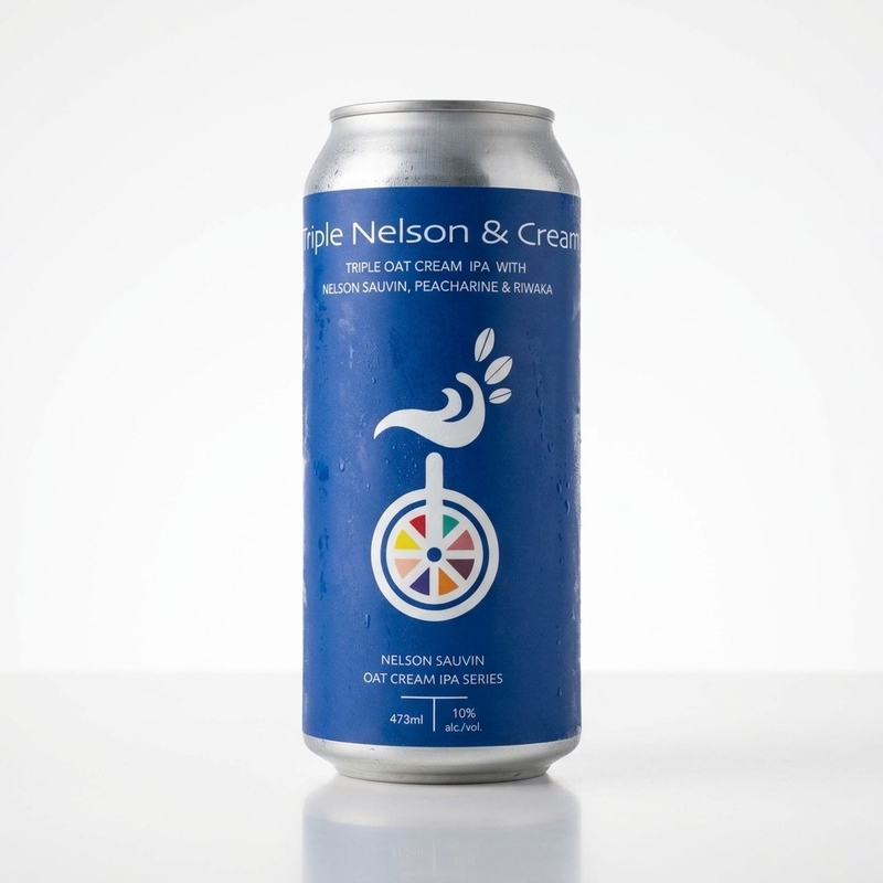 Triple Oats & Cream (Nelson Sauvin & Citra) - Fine Balance Brewing IPA - Triple New England / Hazy 473ml - 2
