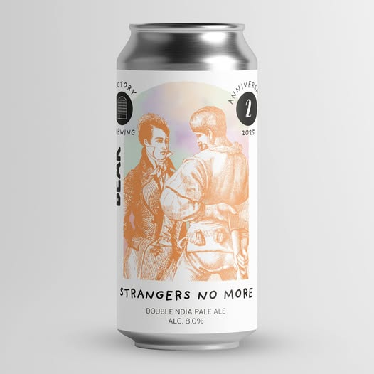 Strangers No More - Factory Brewing IPA - Imperial / Double New England / Hazy 440ml - 1