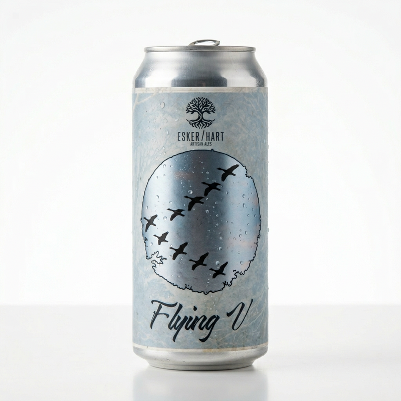Flying V - Esker Hart Artisan Ales IPA - New England / Hazy 473ml - 2