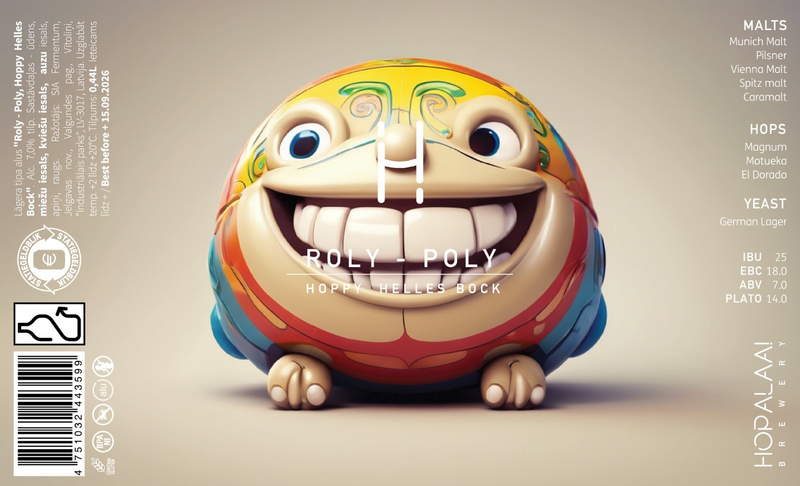 Roly - Poly - Hopalaa Bock - Hell / Maibock / Lentebock 440ml - 1