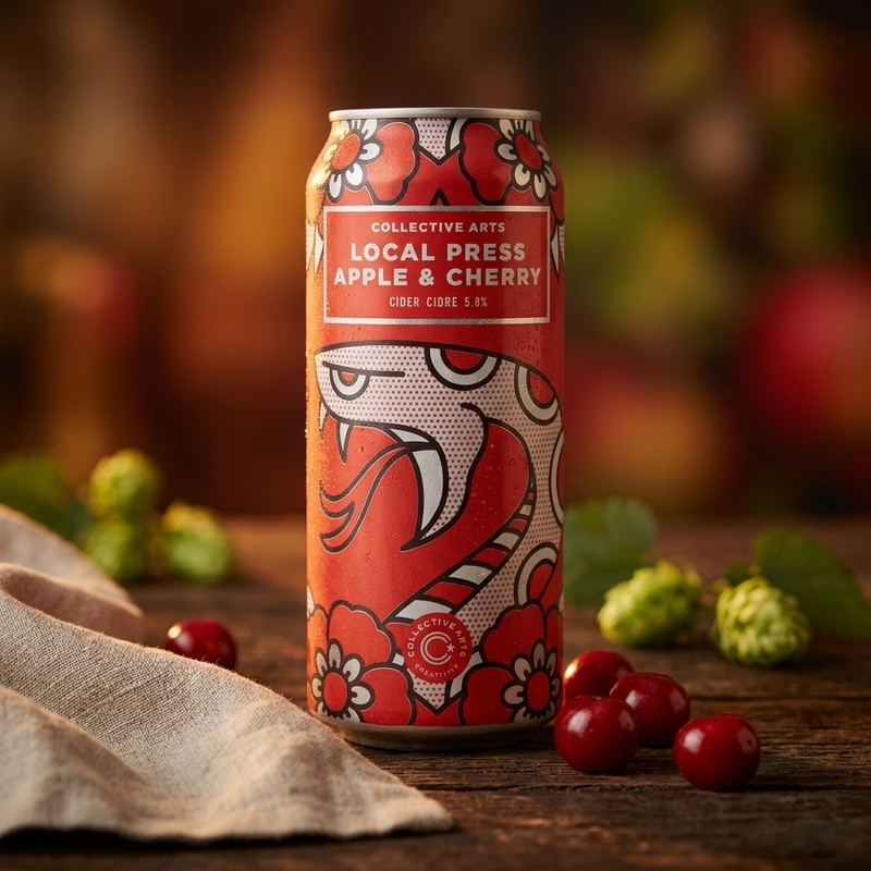 Local Press Apple & Cherry Cider