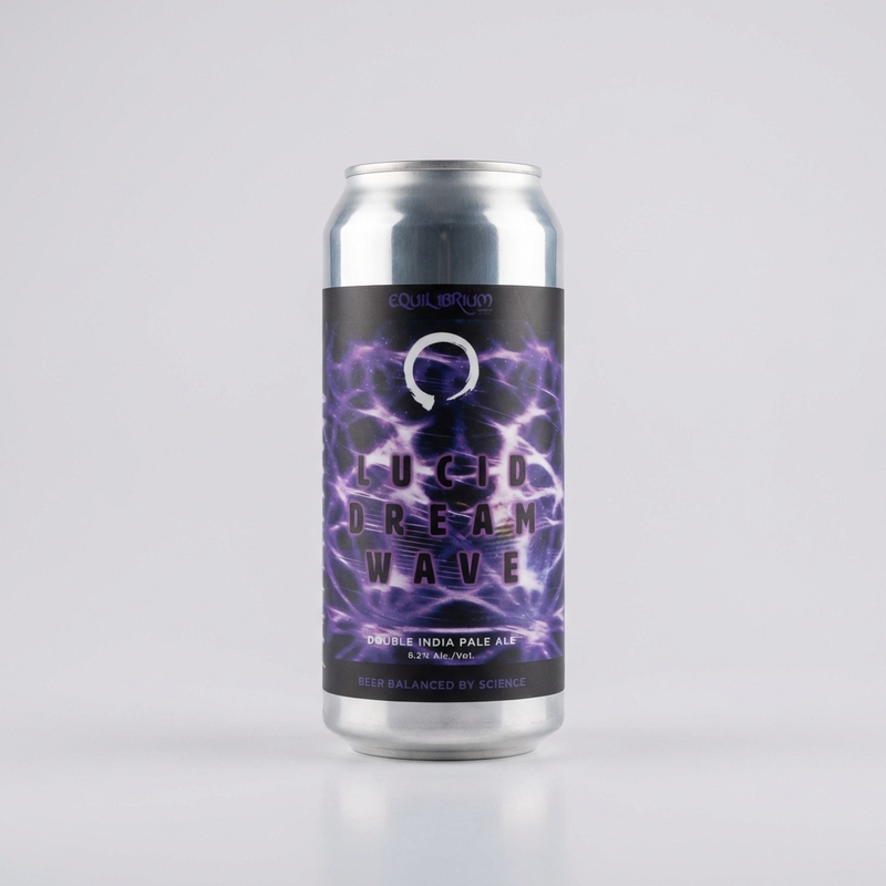 Lucid Dream Wave / Other Half - Equilibrium Brewery IPA - Imperial / Double New England / Hazy 473ml - 2
