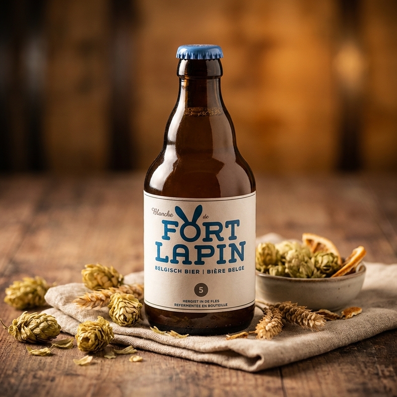 Blanche 5 - Fort Lapin Brewery Wheat Beer - Witbier / Blanche 330ml - 2