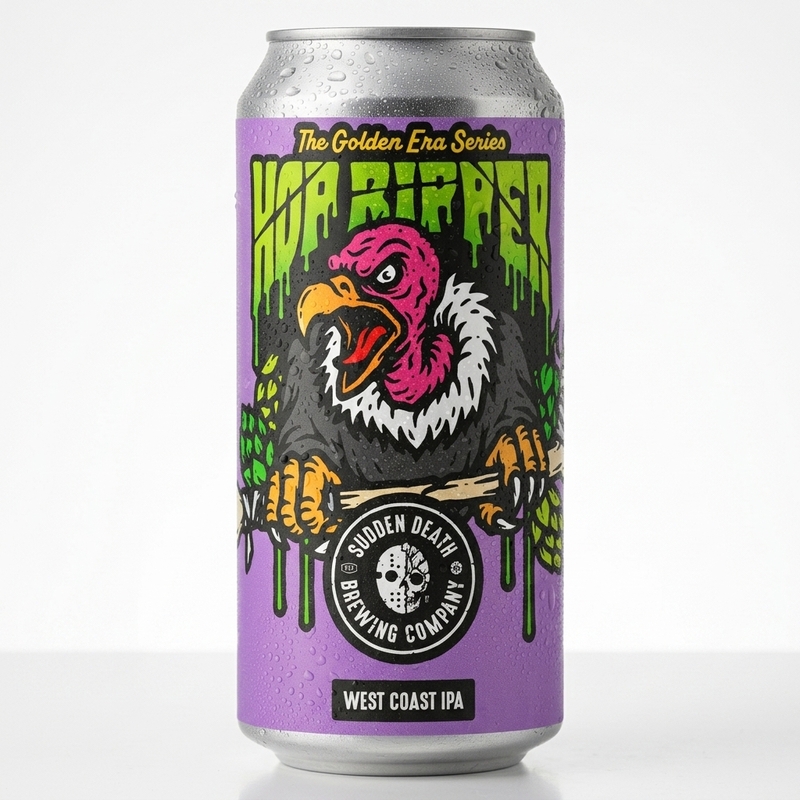 Hop Ripper - Sudden Death Brewing Co. IPA - American 440ml - 2