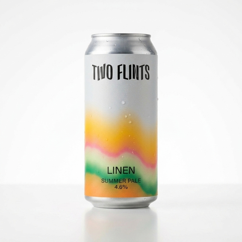Linen - Two Flints Brewery Pale Ale - New England / Hazy 440ml - 1