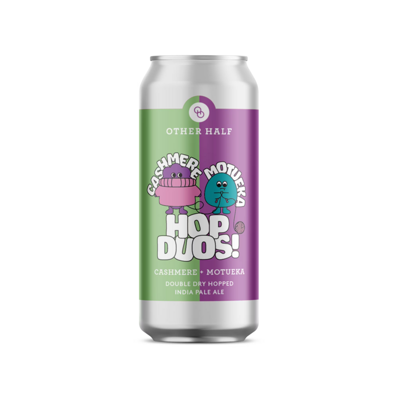 Hop Duos! - Motueka + Cashmere - Other Half Brewing Co. IPA - New England / Hazy 473ml - 1
