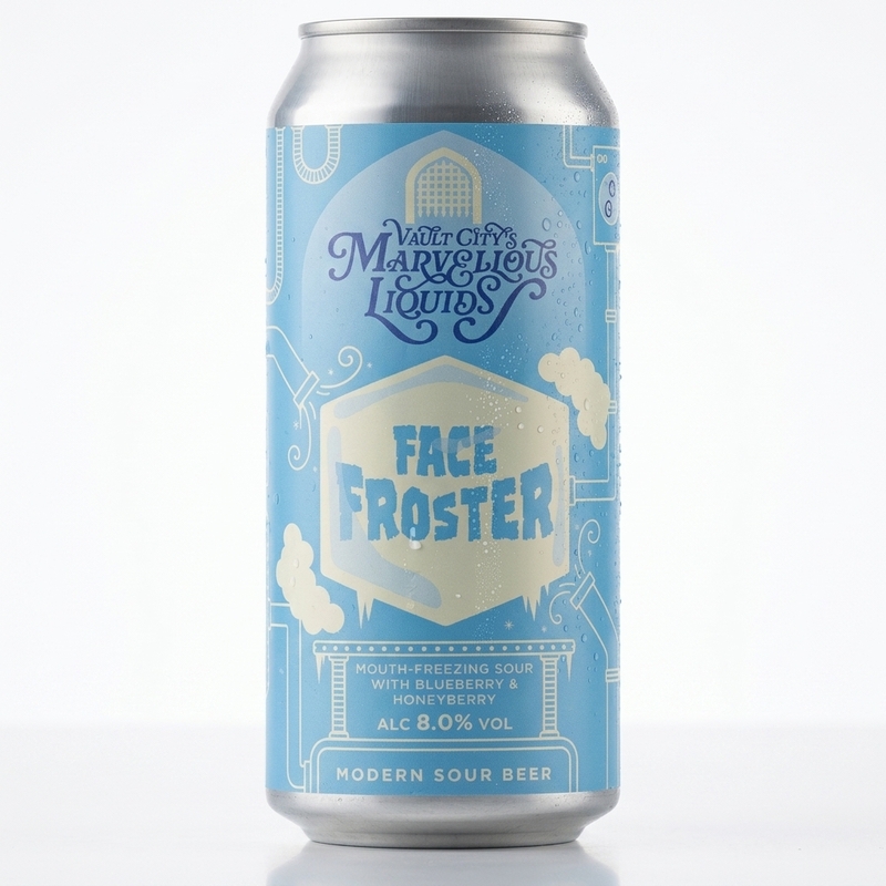 Marvellous Liquids - Face Froster - Vault City Brewing Sour - Fruited 440ml - 2