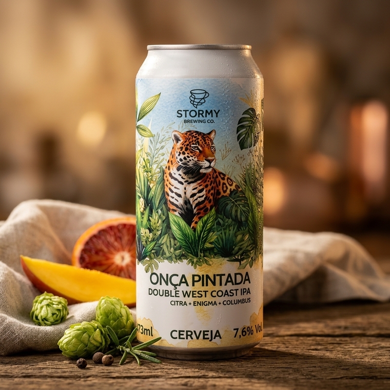 St Basil's Cathedral - Stormy Brewing Co. IPA - New England / Hazy 473ml - 1
