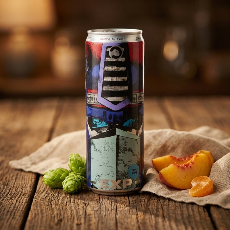 Orion Prime - EXP Artisan Brasseur IPA - Imperial / Double New England / Hazy 355ml - 1