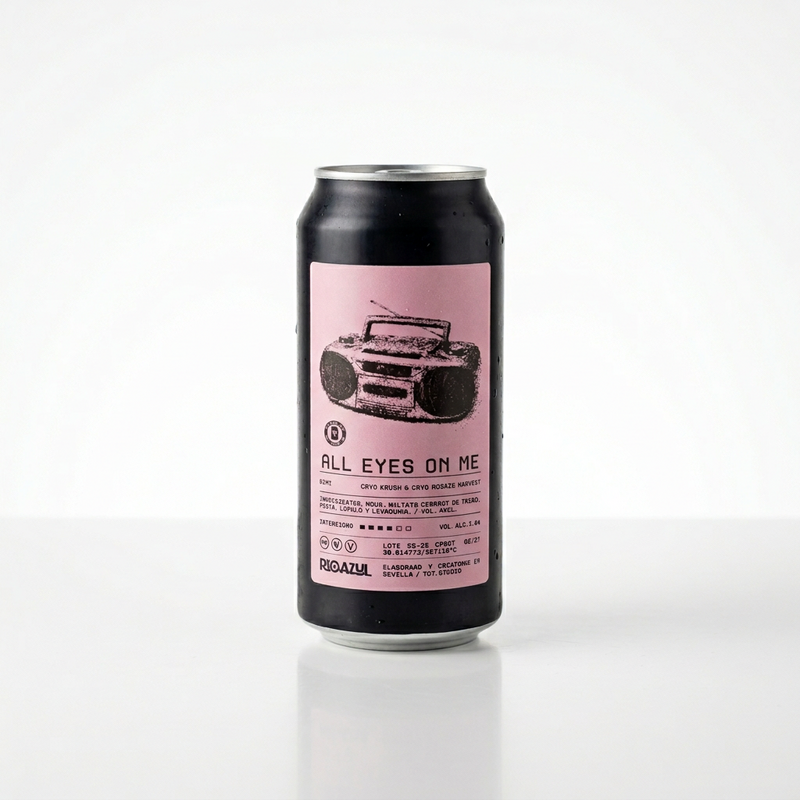 All Eyes On Me - RIOAZUL IPA - Imperial / Double New England / Hazy 440ml - 2