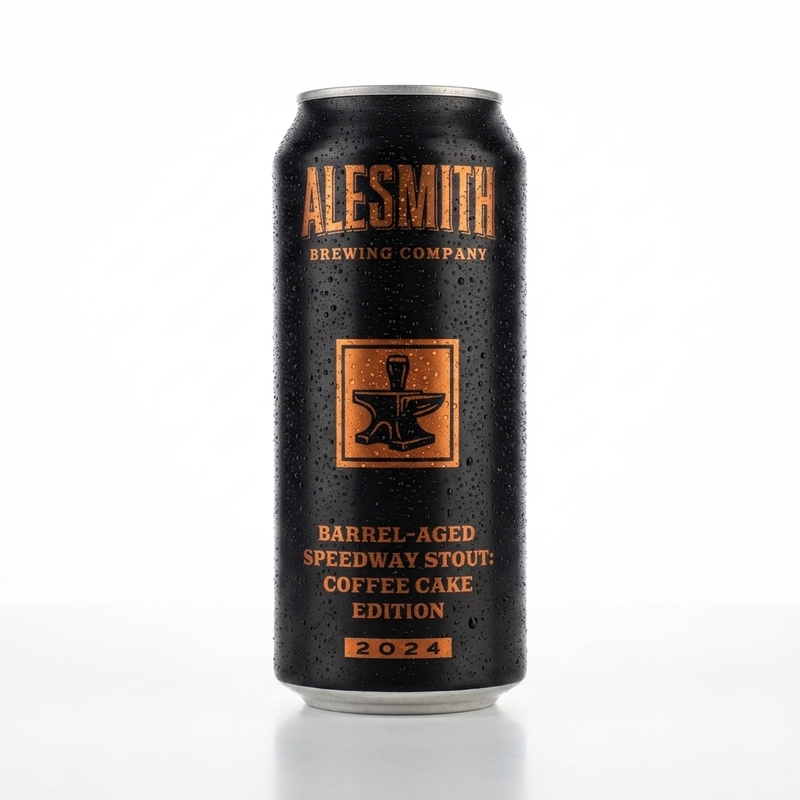 Barrel-Aged Speedway Stout: Coffee Cake 2024 - AleSmith Brewing Company Stout - Imperial / Double Coffee 473ml - 2