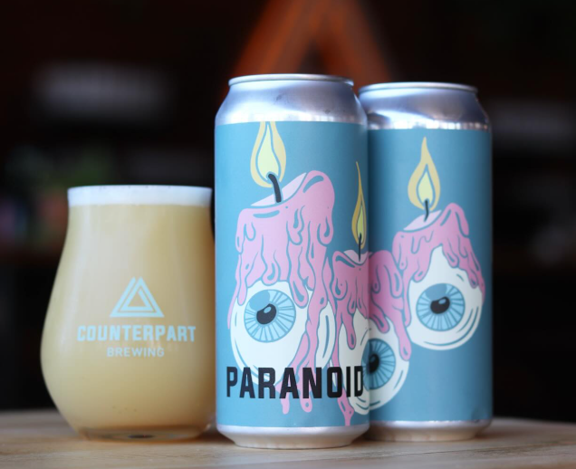 Paranoid - Counterpart Brewing IPA - New England / Hazy 473ml - 1