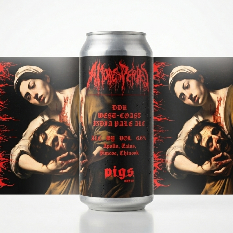 Amores Perros - P.i.g.s. Brew Co. IPA - American 440ml - 1