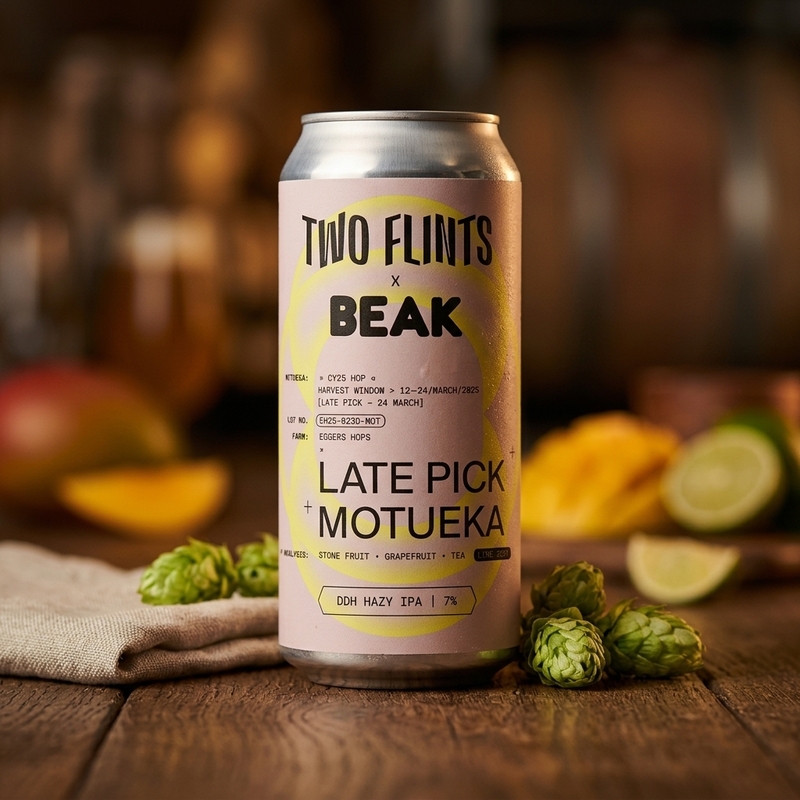 Late Pick: Motueka - Two Flints IPA - New England / Hazy 440ml - 1