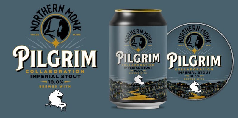 Pilgrim - Northern Monk Stout - Imperial / Double 330ml - 1